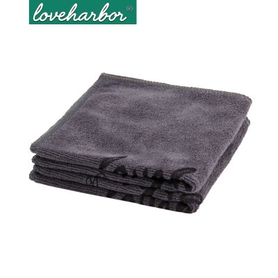 LoveHarbor LH0107 Gong Fu Tea Towel ผ้าเช็ดอเนกประสงค์ขนาดพกพา 25x25x0.3 ซม.