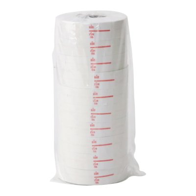 ป้ายควรบริโภค 2 บรรทัด (สีแดง)(10หลัก)