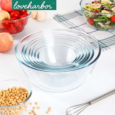 LoveHarbor (LH0033) Glass Mixing Bowl 2.1L