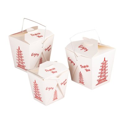 BeeBox (ND-32P) ถ้วยบะหมี่หูหิ้ว 32 oz. พิมพ์ลาย (25ชิ้น/แพ็ค)