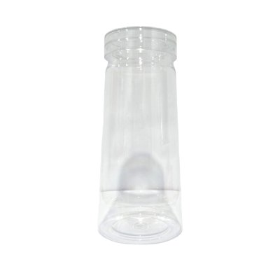 กระปุก PET พร้อมฝา 57x160 mm.(490ml.) (10ชิ้น/แพค)