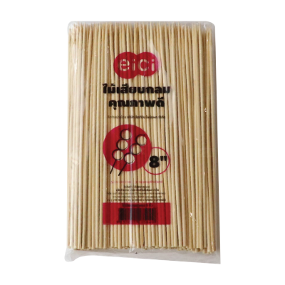 EICI ไม้เสียบกลม 8 นิ้ว 3 มม. (200 g.)