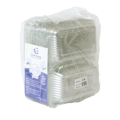 EXCEL (E-04) กล่องเบเกอรี่ใส (เทียบเท่า BP-04) (100ชิ้น)