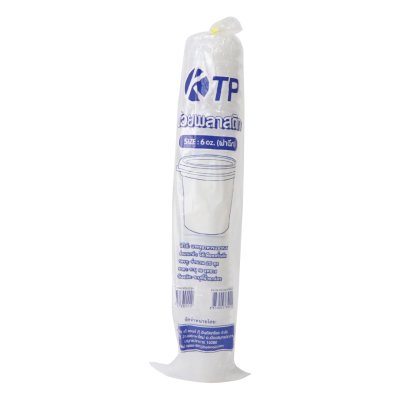 ยกลังสุดคุ้ม 20 แพ็ค/ลัง KTP (P-0150-C) ถ้วย 150 กรัม พร้อมฝาใส (เต้าฮวย)