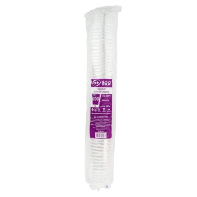 EPP ถ้วยไอศกรีม 100G (F95-290) GPPS ใส (50ชิ้น)