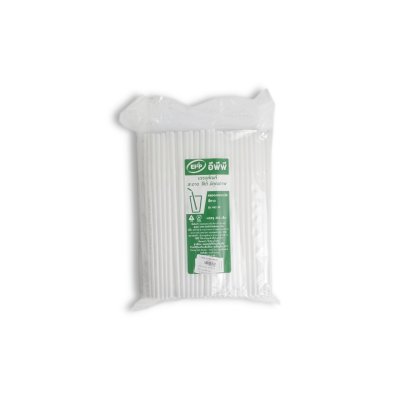 EPP หลอดงอ 6x220 mm. สีขาว (250เส้น/แพค)