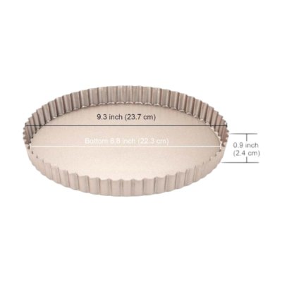 CHEFMADE WK9063 ถาดพายขอบหยัก 9.5" (24x2.3cm)