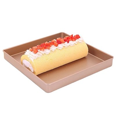 CHEFMADE WK9076 ถาดอบขนมสี่เหลี่ยมจัตุรัส 11 นิ้ว (28.4x28.4x3.5 cm)