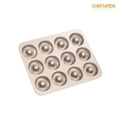 ถาดพิมพ์โดนัท 12 ช่อง CHEFMADE (WK9225)
