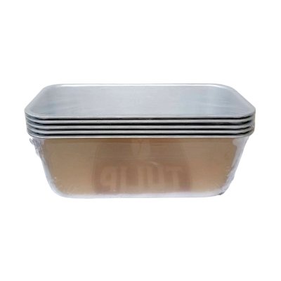 พิมพ์อลูมิเนียม สี่เหลี่ยม 200x100x70mm  (5ใบ/แพ็ค)