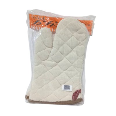 YB 070829 ถุงมือผ้าฝ้าย (ยาว 29.5 cm) (แพคคู่) Middle cotton gloves 16.3*26.5cm.