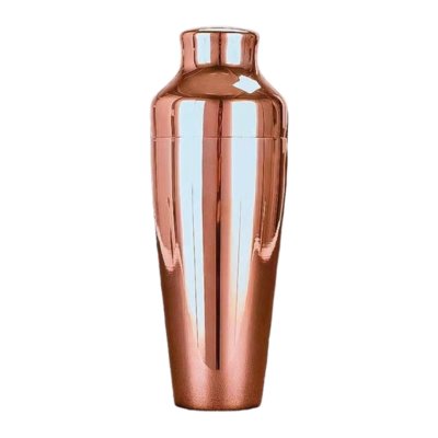 แก้วเชคเกอร์ แก้วผสมเครื่องดื่ม สแตนเลส 500ml. Copper Plated Calabrese Shaker 500ml