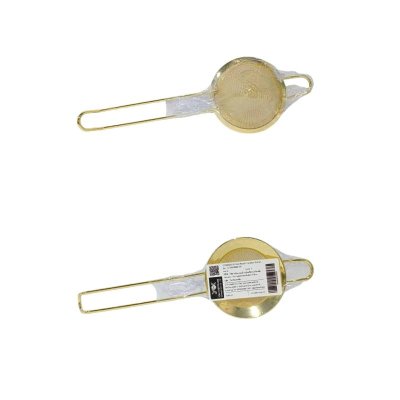 ที่กรองค็อกเทล กรองเครื่องดื่ม สีทอง Gold Plated Fine Mesh Strainer