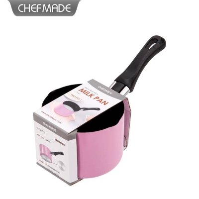 CHEFMADE WK9995-1 10cm Non-stick Milk Pan（Pink）