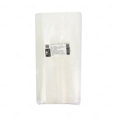 ถุงไนล่อน PA+PE พับข้าง หนาพิเศษ 200 ไมครอน (แพ็ค 1 kg) ขนาด 9x25+4 cm. ถุงซีลสูญญากาศ