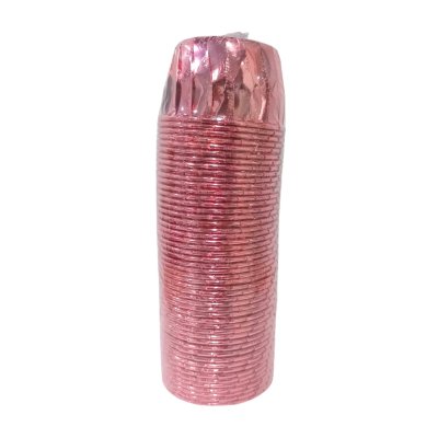 Deejang 50/39 กระทงมัฟฟินคัพเค้ก เมทาลิค  คละสี (50ใบ/แพ็ค)