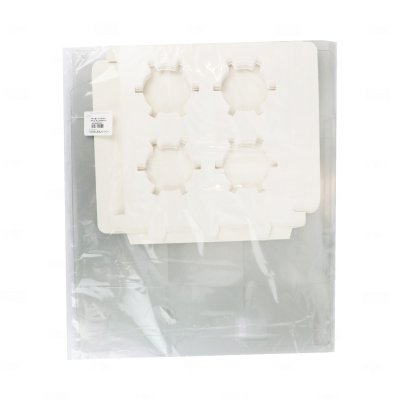 กล่องคัพเค้กใส (4หลุม) (18x18x10 cm) 5ชิ้น/ชุด