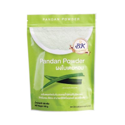 BK ผงใบเตย 100% 100g.