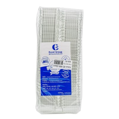 EXCEL (E-103) กล่องใส สปันจ์จิ๋ว (100ชิ้น/ห่อ)