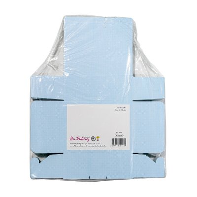 BOX DAILIVERY กล่องสแน็คบ็อกซ์ ลายจุด 12x16x6 ซม.