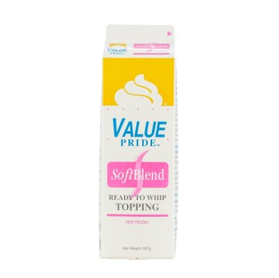 (สินค้าแช่เย็น Inter Express) วิปปิ้งครีม Rich's Value Pride 907g. (Non-Dairy)