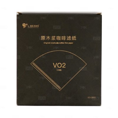 L-BEANS SD-2802 (V02) กระดาษกรองกาแฟ (40 แผ่น/กล่อง)