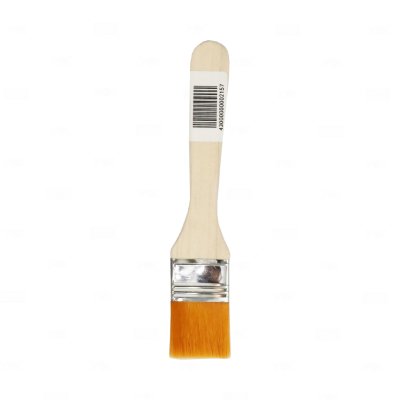 แปรงทาเนย #4 Nylon Brush ด้ามไม้ (27mm.)