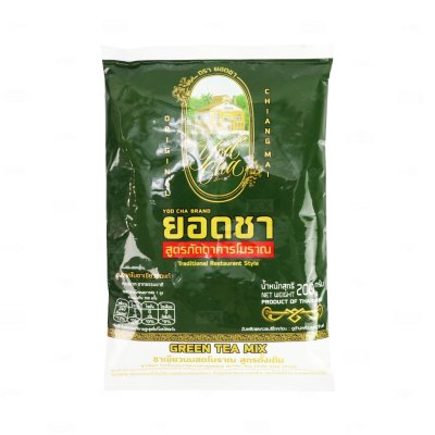 ยอดชา ชาเขียวนมสดโบราณ สูตรดั้งเดิม 200 g.