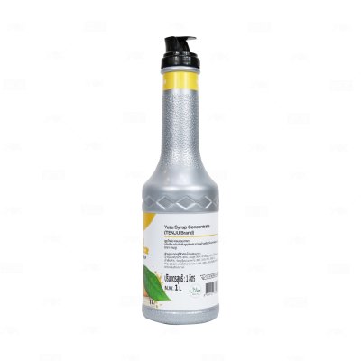 น้ำเชื่อมเข้มข้นยูซุ ยูซุไซรัป คอนเซนเทรต 1 Litre ตราเทนจู