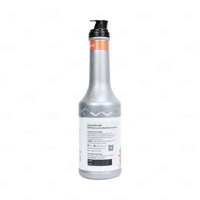 น้ำเชื่อมเข้มข้นพีช พีชไซรัป คอนเซนเทรต 1 Litre ตราเทนจู