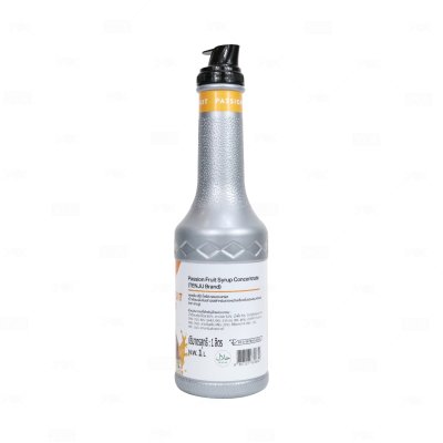 น้ำเชื่อมเข้มข้นเสาวรส แพซชั่น ฟรุ๊ตไซรัป คอนเซนเทรต 1 Litre ตราเทนจู