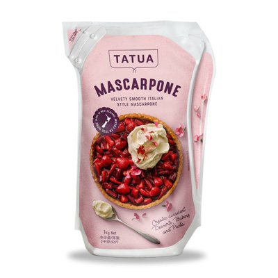 (สินค้าแช่เย็น Inter Express) TATUA Farm Mascarpone 1kg.