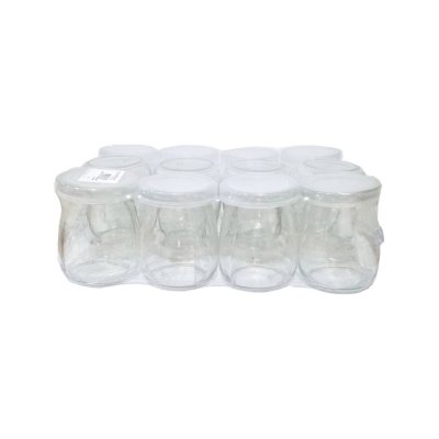 ขวดโหล 100 ml. พร้อมฝาปิด (12/แพ็ค)