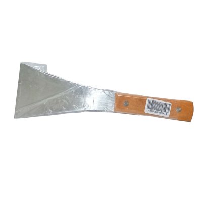 เกรียงแซะขนม S/S ด้ามไม้  (3นิ้ว) Blade Length 130 x73 mm.