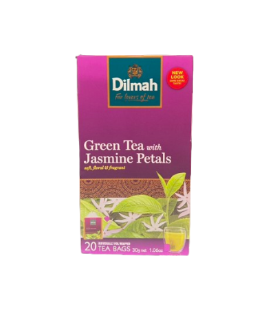 ยกลังสุดคุ้ม 12กล่อง/ลัง Dilmah ชาชงพร้อมดื่ม 30g. Jasmine Green Tea 20ซอง