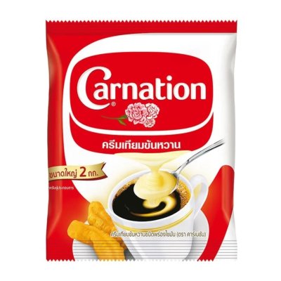 Carnation นมข้นหวาน 2 kg. (ถุง)