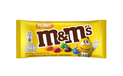 M&M Peanut Chocolate 37g.