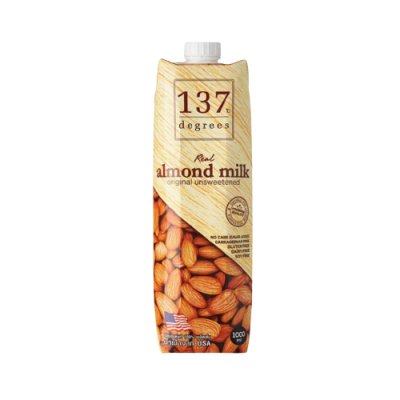 137 Degrees นมอัลมอนด์ 1000ml. สูตรอันสวีท