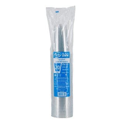 EPP แก้ว 20 oz. (R98) PET (15g.) รุ่นหนา (50ชิ้น/แถว)