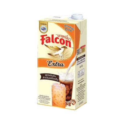 ยกลังสุดคุ้ม 12 กล่อง Falcon Extra (นกเหยี่ยว ฟอลคอน เอ็กซ์ตร้า) – นมข้นจืดสูตรเข้มข้น ขนาดคุ้มค่า 1,000 มล.(CTN12)
