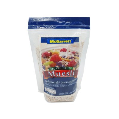 McGarrett มูสลี่ผสมผลไม้ 500g.