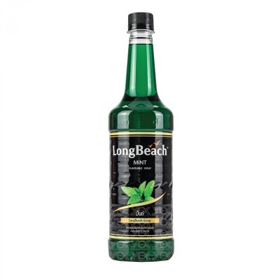 ยกลังสุดคุ้ม 12 ขวด/ลัง ลองบีช น้ำผลไม้เข้มข้น กลิ่นมิ้นท์ 740ml.