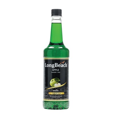LongBeach ไซรัป 740ml. แอปเปิ้ล