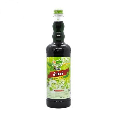 ยกลังสุดคุ้ม 12 ขวด/ลัง Ding Fong น้ำหวาน 760ml. รสมิ้นท์
