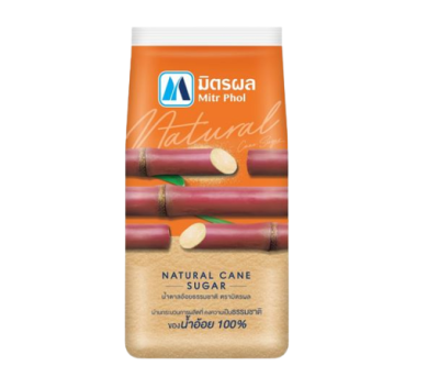 ยกลังสุดคุ้ม 25 ถุง Mitr phol น้ำตาลอ้อยธรรมชาติ 1กก.(SACK25)