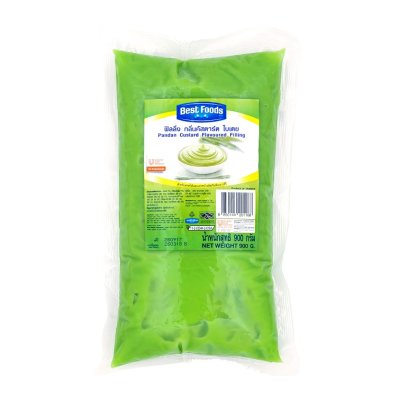 Best Food ฟิลลิ่ง กลิ่นคัสตาร์ด ใบเตย  900g.