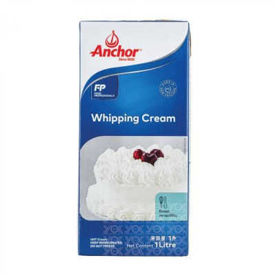 (สินค้าแช่เย็น Inter Express) Anchor วิปปิ้งครีม UHT 1Ltr.(Dairy)