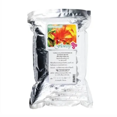 Flowery กลิ่นวานิลลาชนิดผง 250 (วัตถุแต่งกลิ่นรสสังเคราะห์) 1kg.