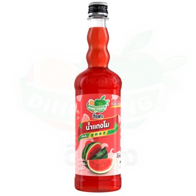 Ding Fong น้ำหวาน 760ml. รสแตงโม