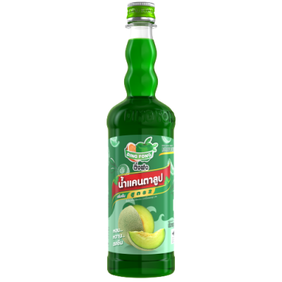 Ding Fong น้ำหวาน 760ml. รสแคนตาลูป